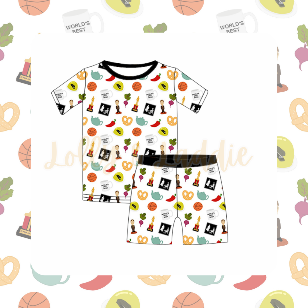 World's Best Boss - Kid Short Set (OLD MANUFACTURER/FINAL SALE)
