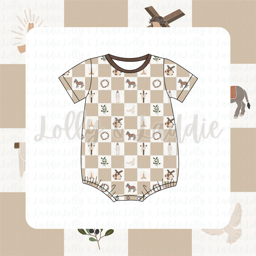 Redeeming Love - T-Shirt Romper (READY-TO-SHIP)