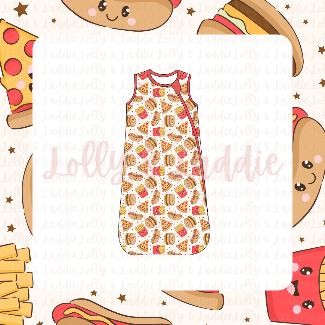 Little Foodies - Sleep Bag (READY-TO-SHIP)