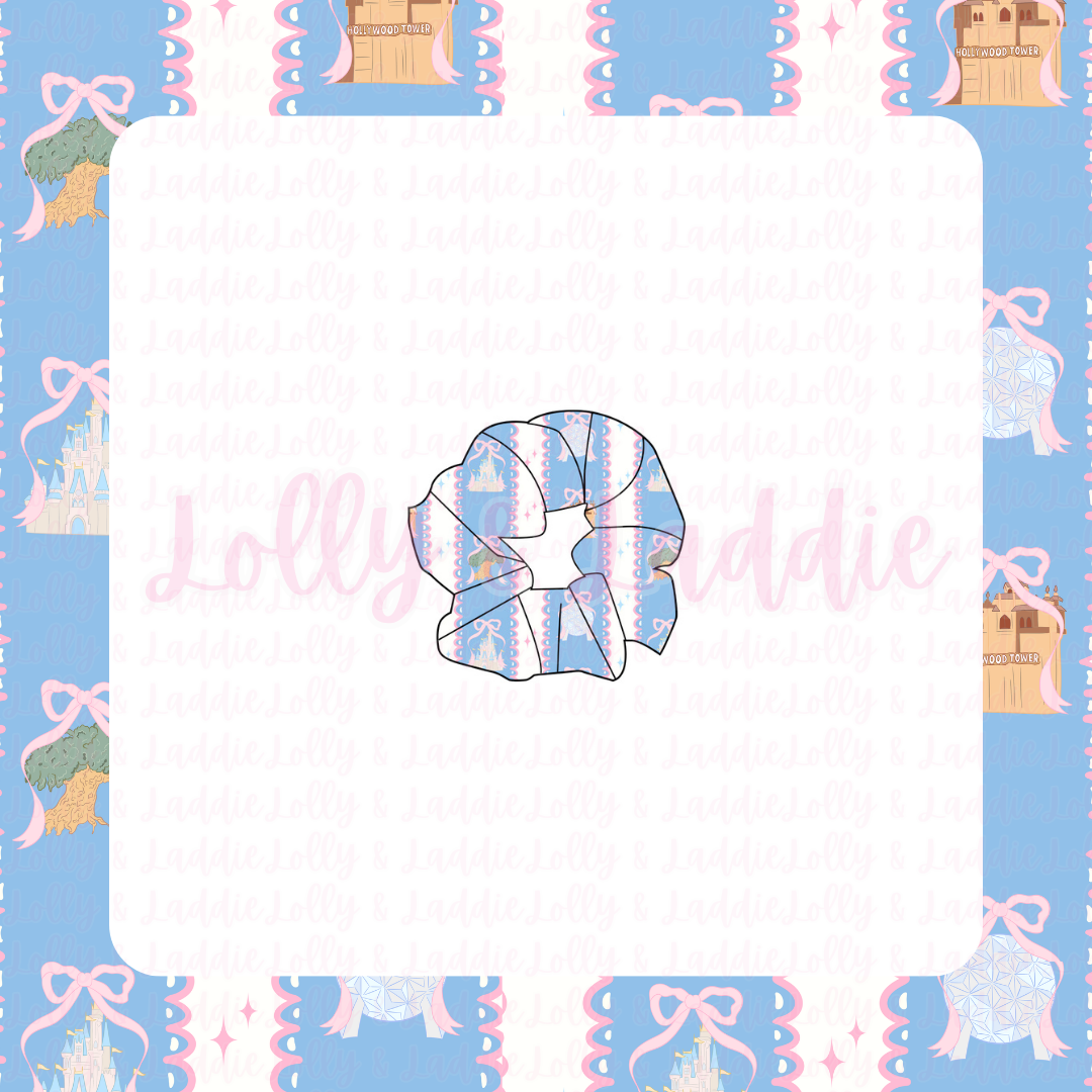 Park Hopper - Adult Scrunchie (READY-TO-SHIP)