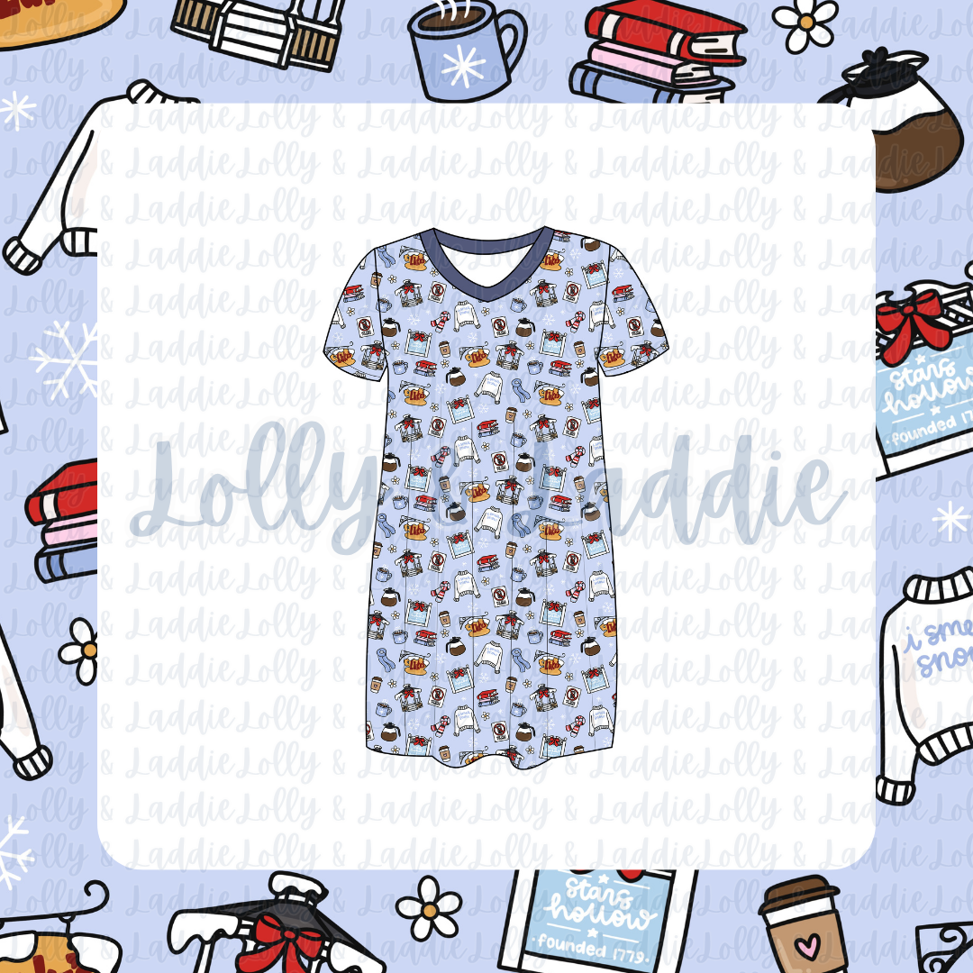 Christmas In The Hollow - Women’s Sleep Dress (PRE-ORDER)