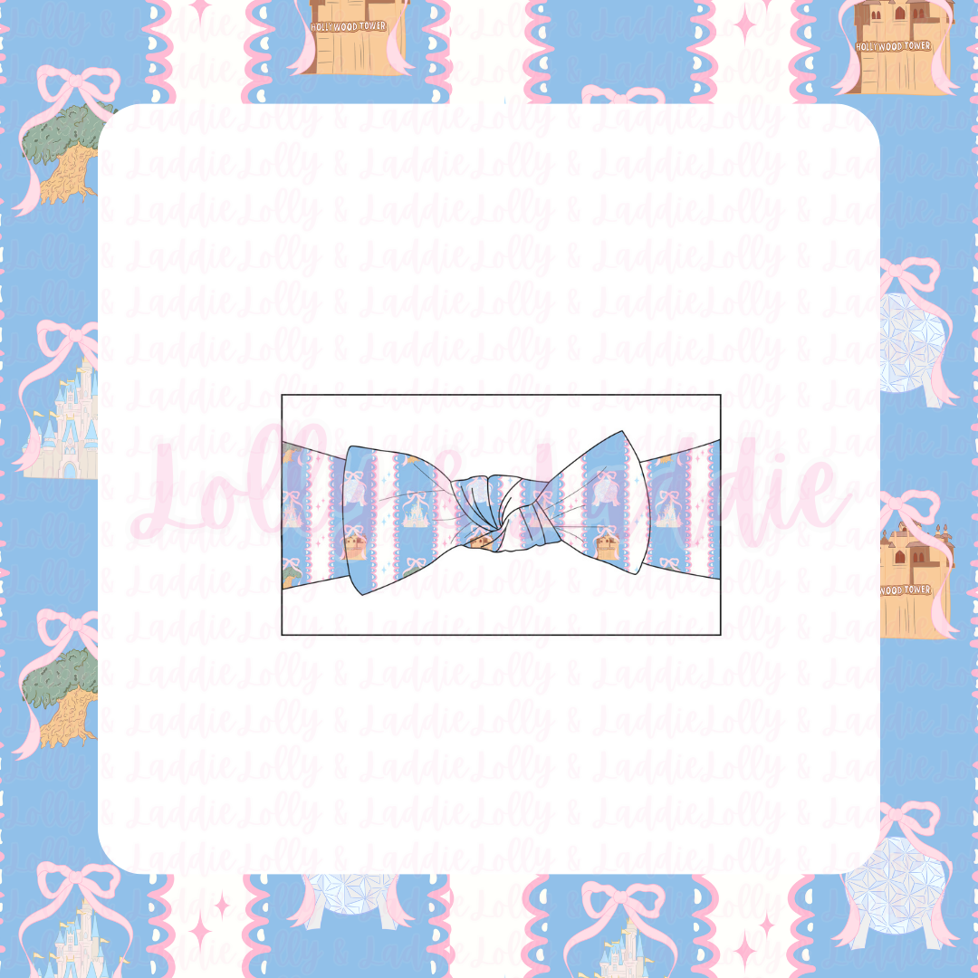 Park Hopper - Baby Headband (READY-TO-SHIP)