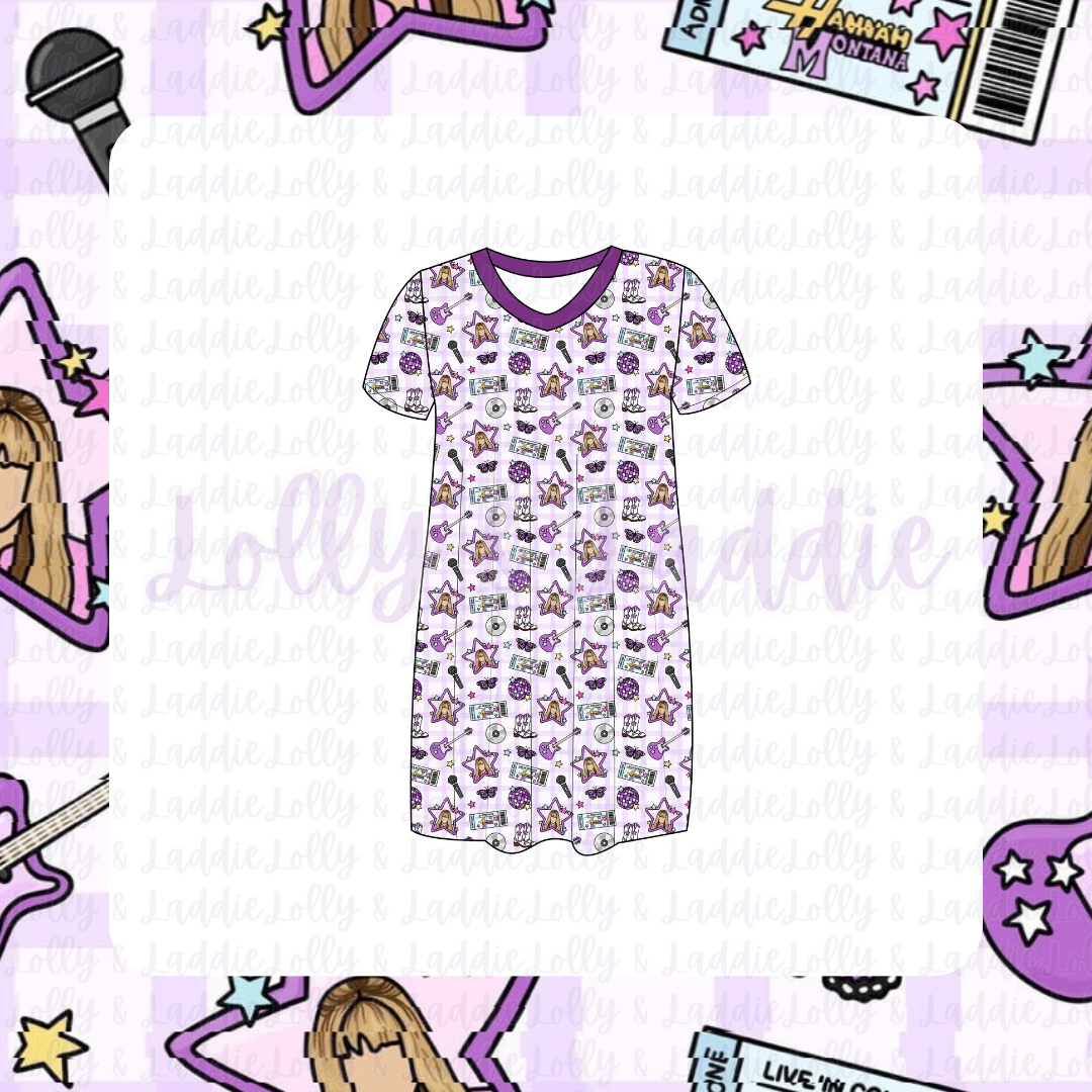 One In A Million - Women’s Sleep Dress (READY-TO-SHIP)