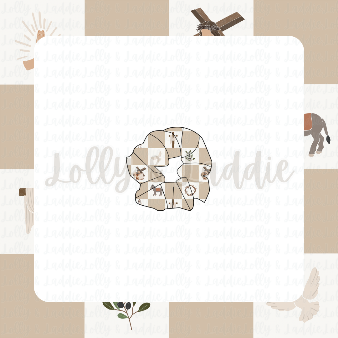 Redeeming Love - Adult Scrunchie (READY-TO-SHIP)