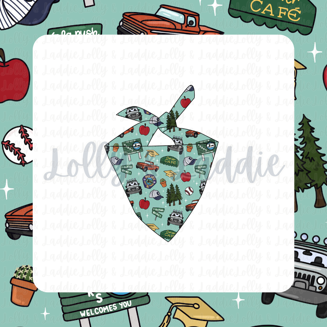 Starlit Forks - Pet Bandana (PRE-ORDER)