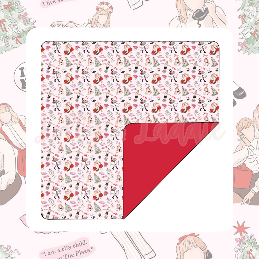 Christmas At The Plaza - Blanket (READY-TO-SHIP)