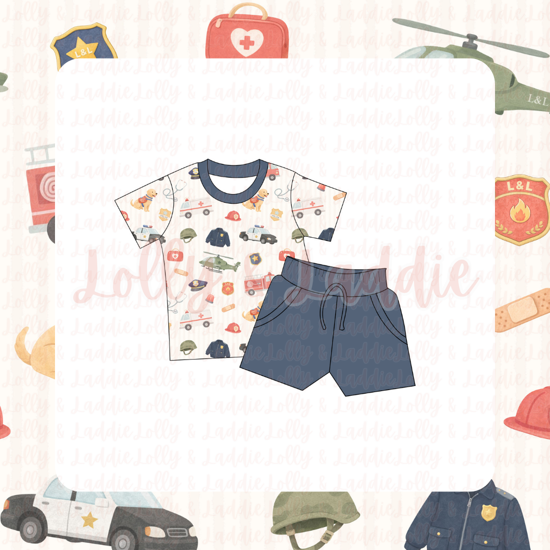 Courage Crew - Kid (Short Sleeve Play Set) (READY-TO-SHIP)