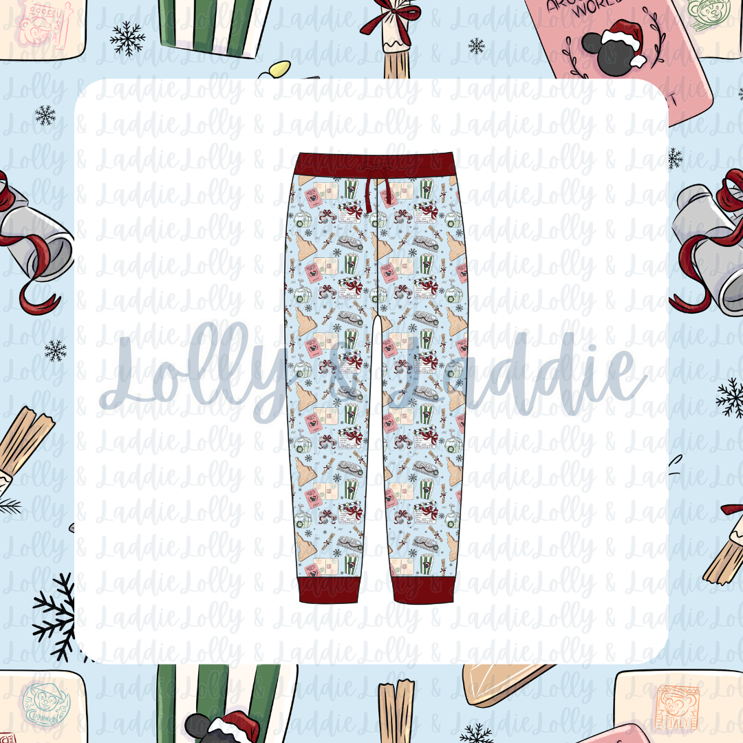 Holiday Main Street - Adult (Jogger Pants) (PRE-ORDER)