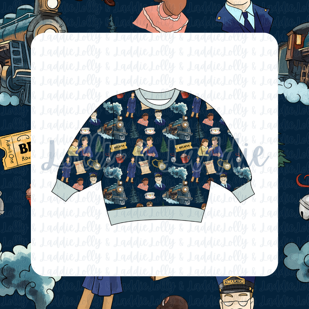 Magic Carpet On A Rail - Crewneck Sweatshirt (PRE-ORDER)