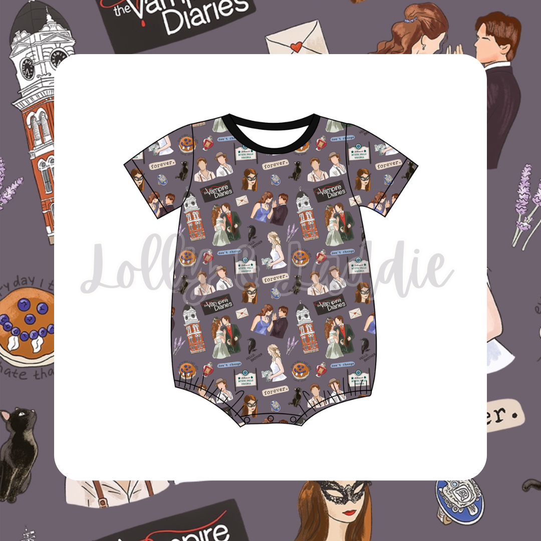 Hello Brother - T-Shirt Romper (READY-TO-SHIP)