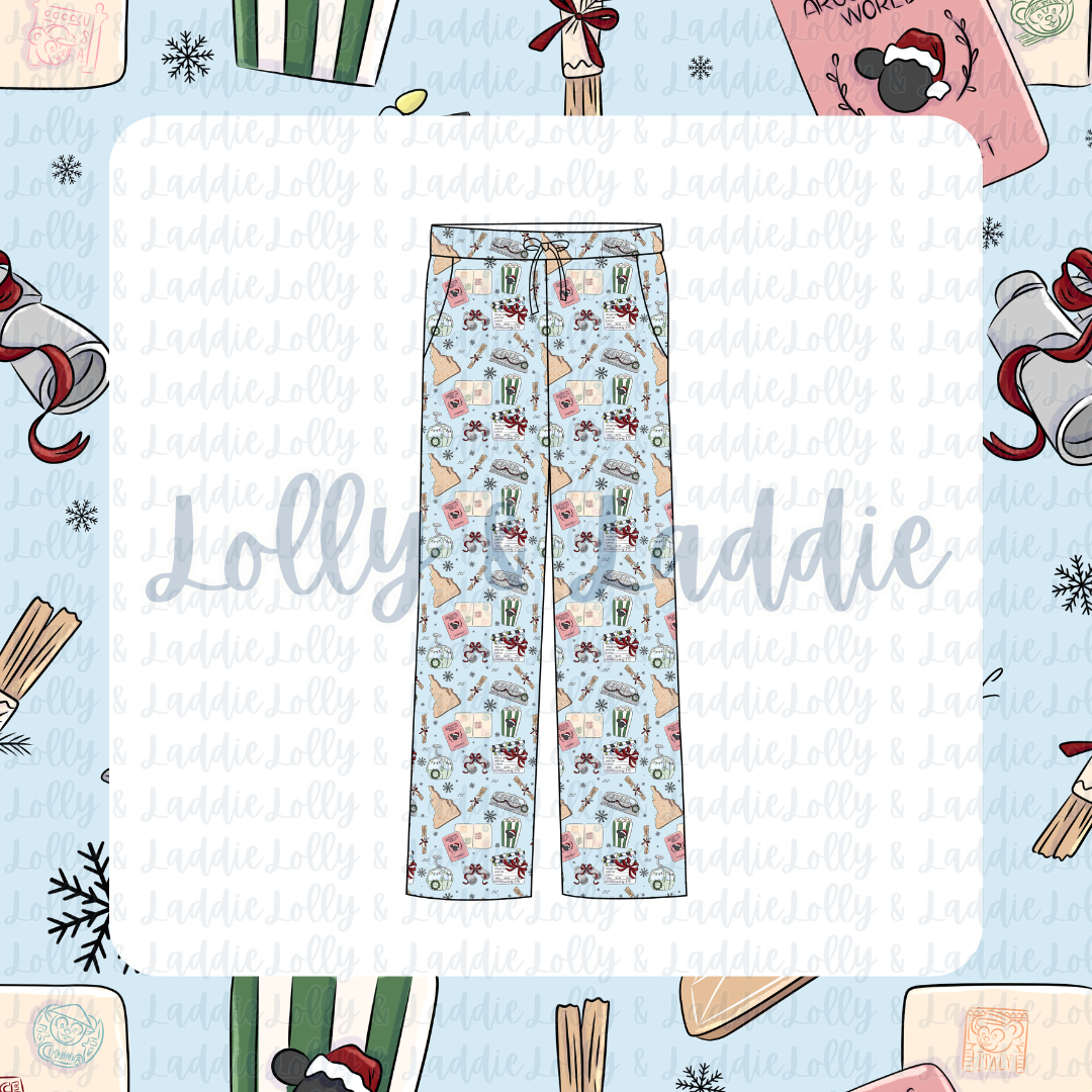 Holiday Main Street - Adult (Lounge Pants) (PRE-ORDER)