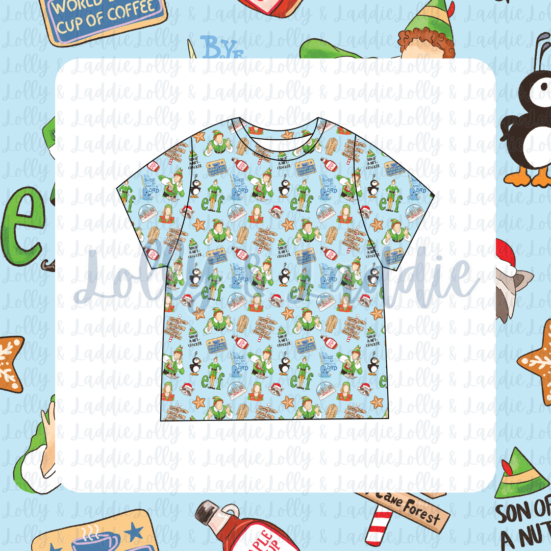 Cotton-Headed Ninny Muggins - Adult (Short-Sleeve Pajama Top) (PRE-ORDER)