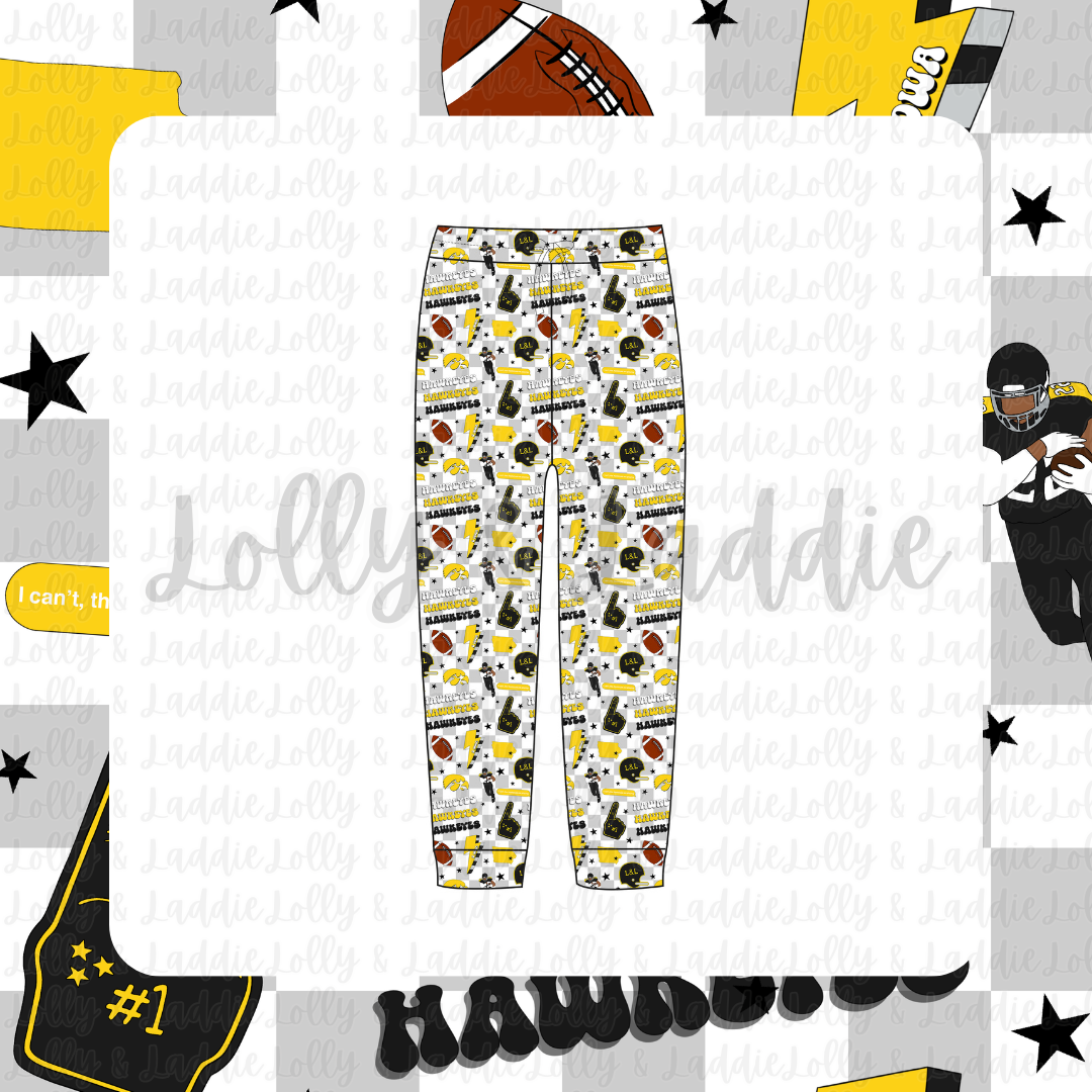 Prairie Gold Wave - Adult (Jogger Pants) (READY-TO-SHIP)