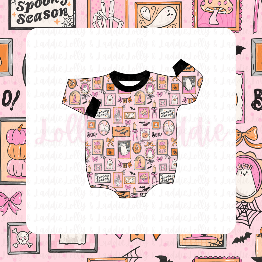 Ghouls Just Wanna Have Fun - Long Sleeve Romper (READY-TO-SHIP)