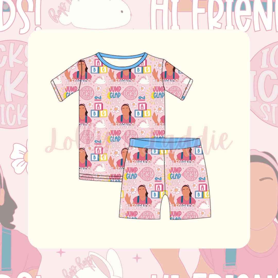 ABC, 123 - Kid Short Set (OLD MANUFACTURER/FINAL SALE)