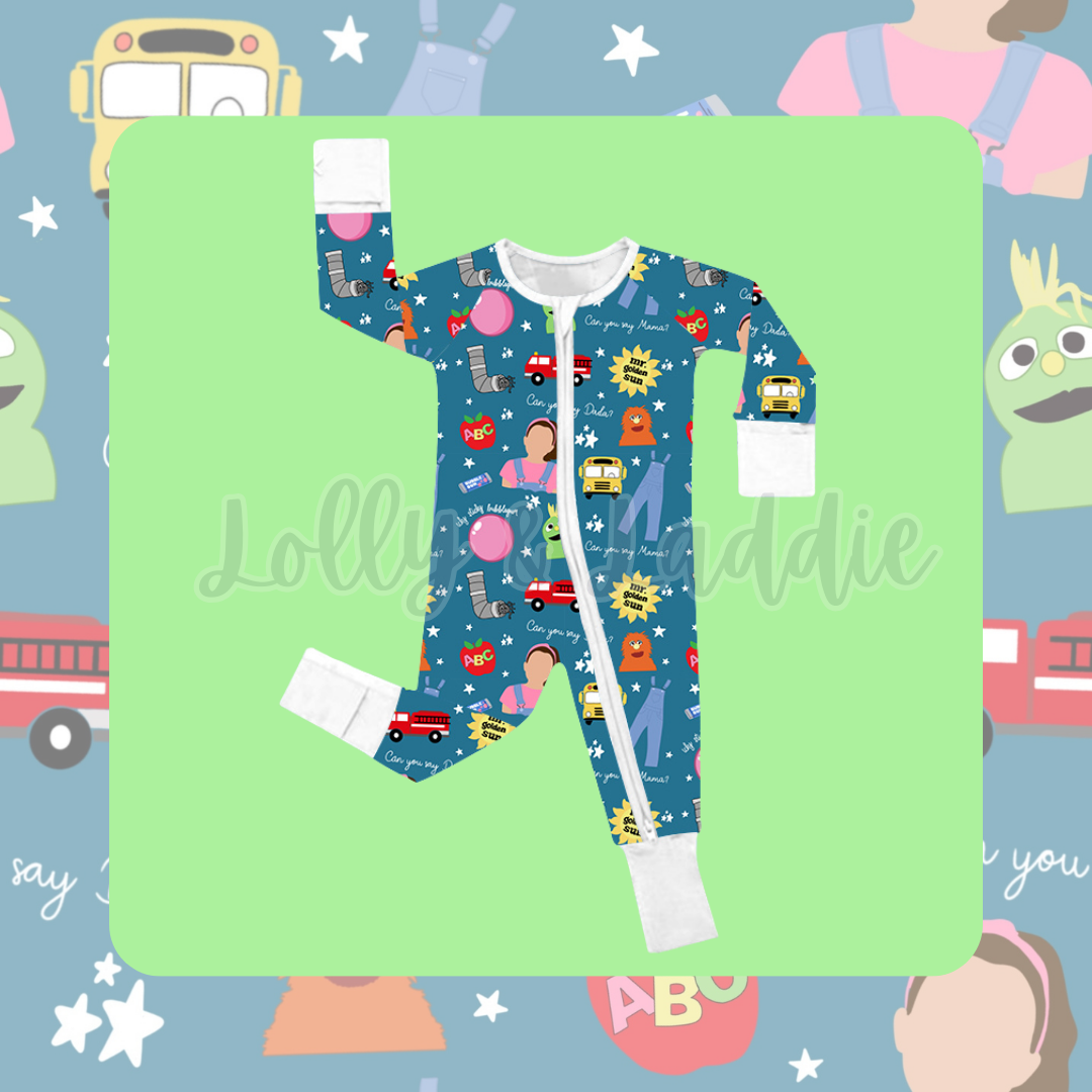 Icky Sticky Bubblegum - 3T Sleeper (OLD MANUFACTURER/FINAL SALE/NEW SIZING)