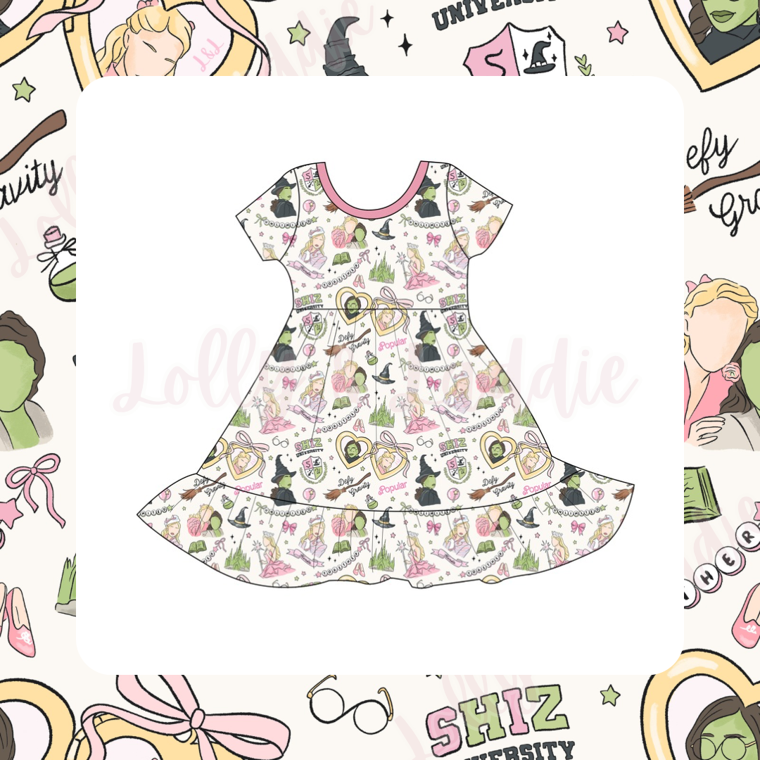 Somewhere In Oz - Twirl Dress (READY-TO-SHIP)