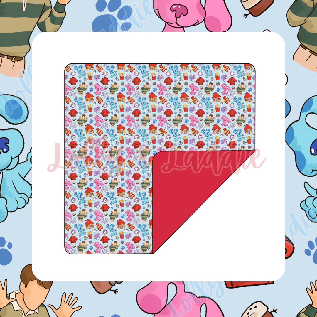Pawprint Trail - Blanket (READY-TO-SHIP)