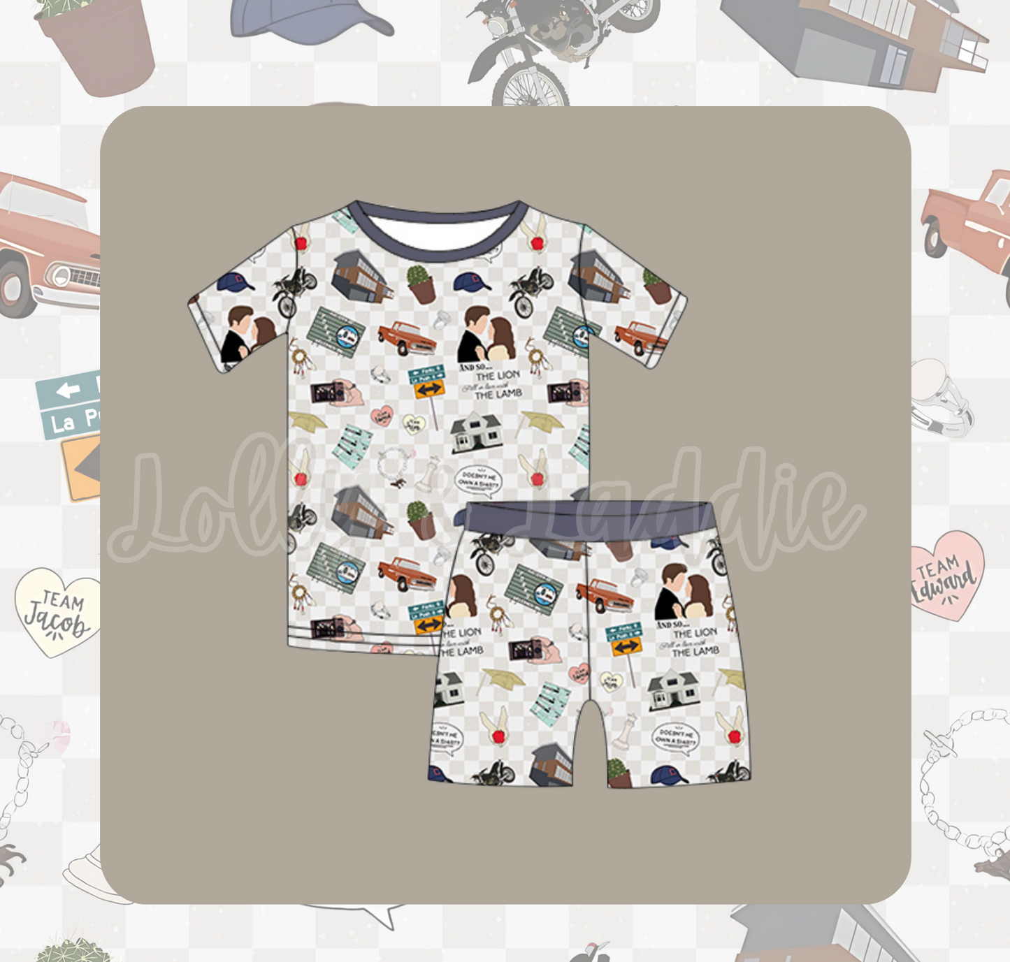 Lion & The Lamb - Kid Short Set (OLD MANUFACTURER/FINAL SALE)
