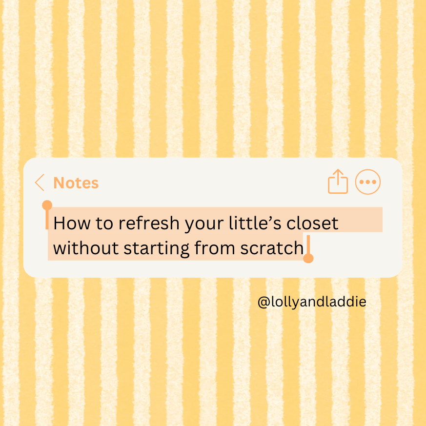 A Fresh Start: Decluttering with the Lolly & Laddie BST Community