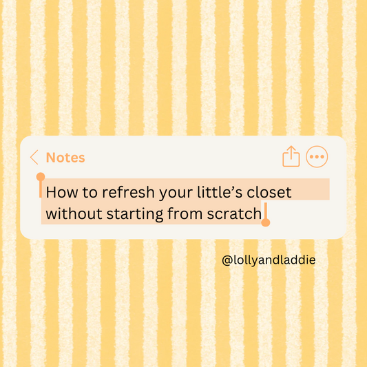 A Fresh Start: Decluttering with the Lolly & Laddie BST Community