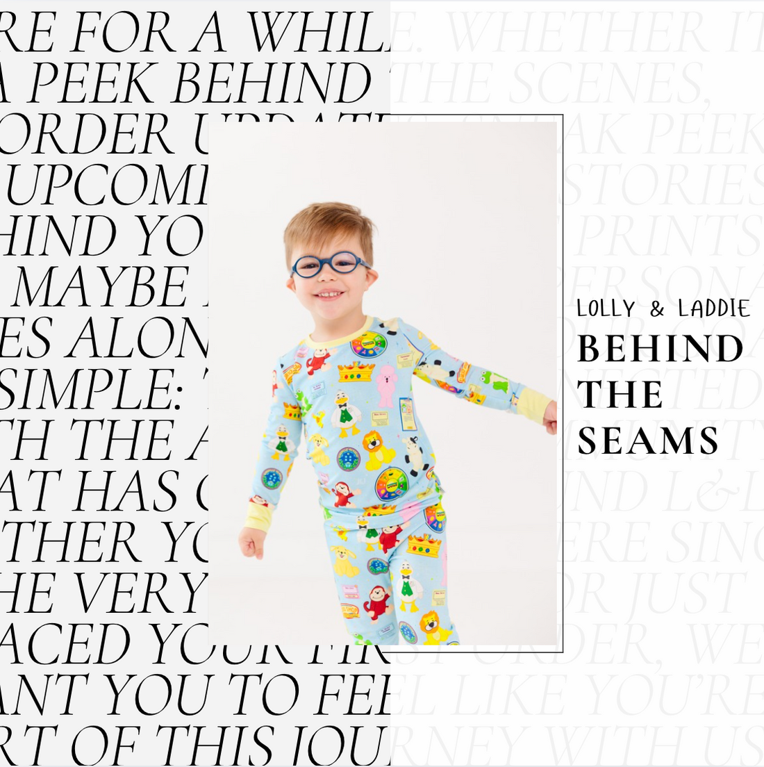 Behind the Seams: The Start of Something New