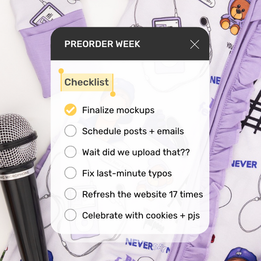What Preorder Week Looks Like for Us