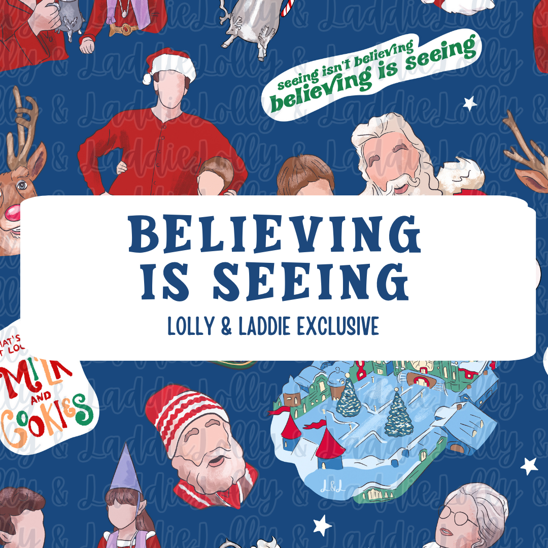 BELIEVING IS SEEING
