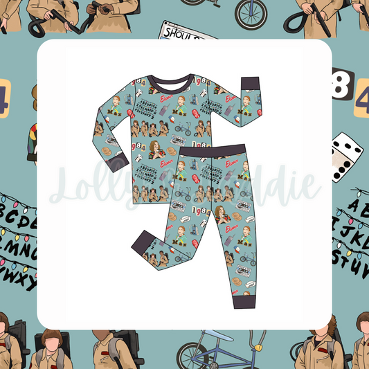 Upside Down Dreams - Kid (Pant Set) (READY-TO-SHIP)