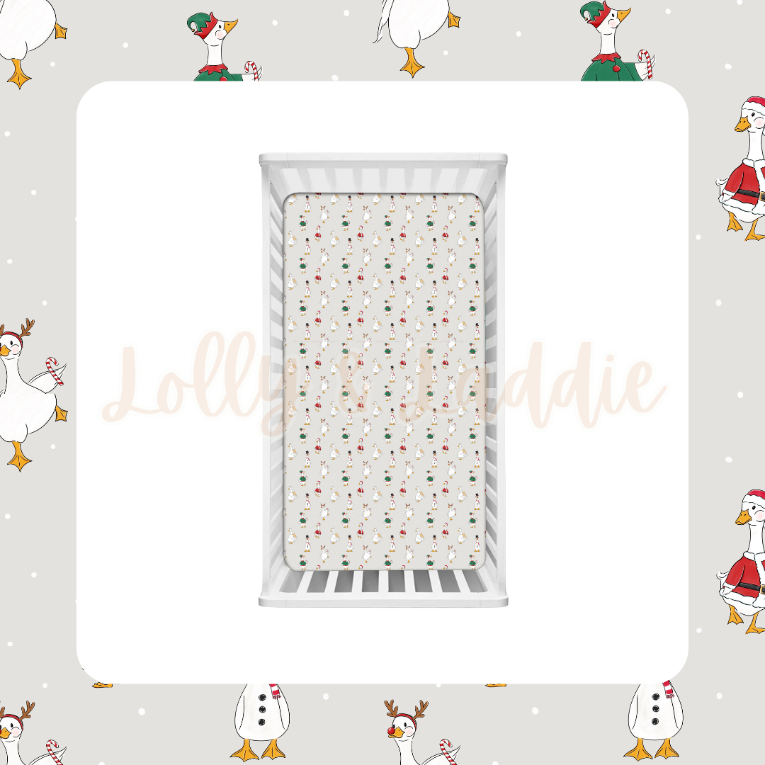 Jingle Beaks - Crib/Twin Sheet (READY-TO-SHIP)