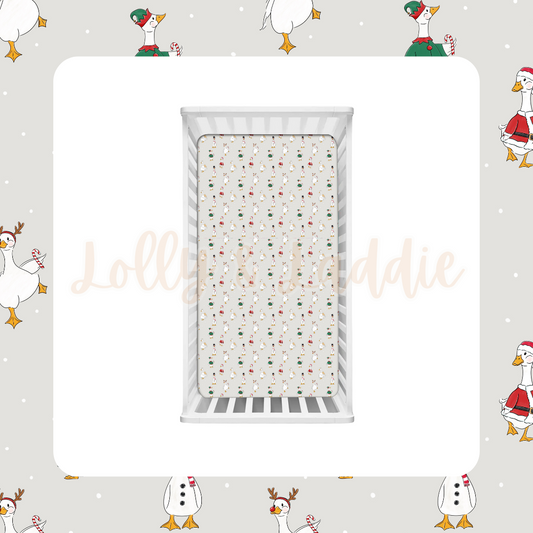 Jingle Beaks - Crib/Twin Sheet (READY-TO-SHIP)
