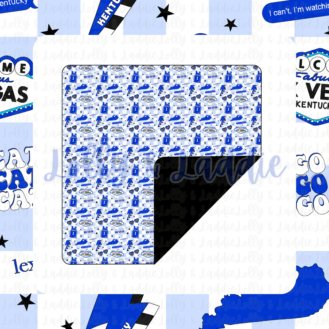 Big Blue Nation - Blanket (READY-TO-SHIP)