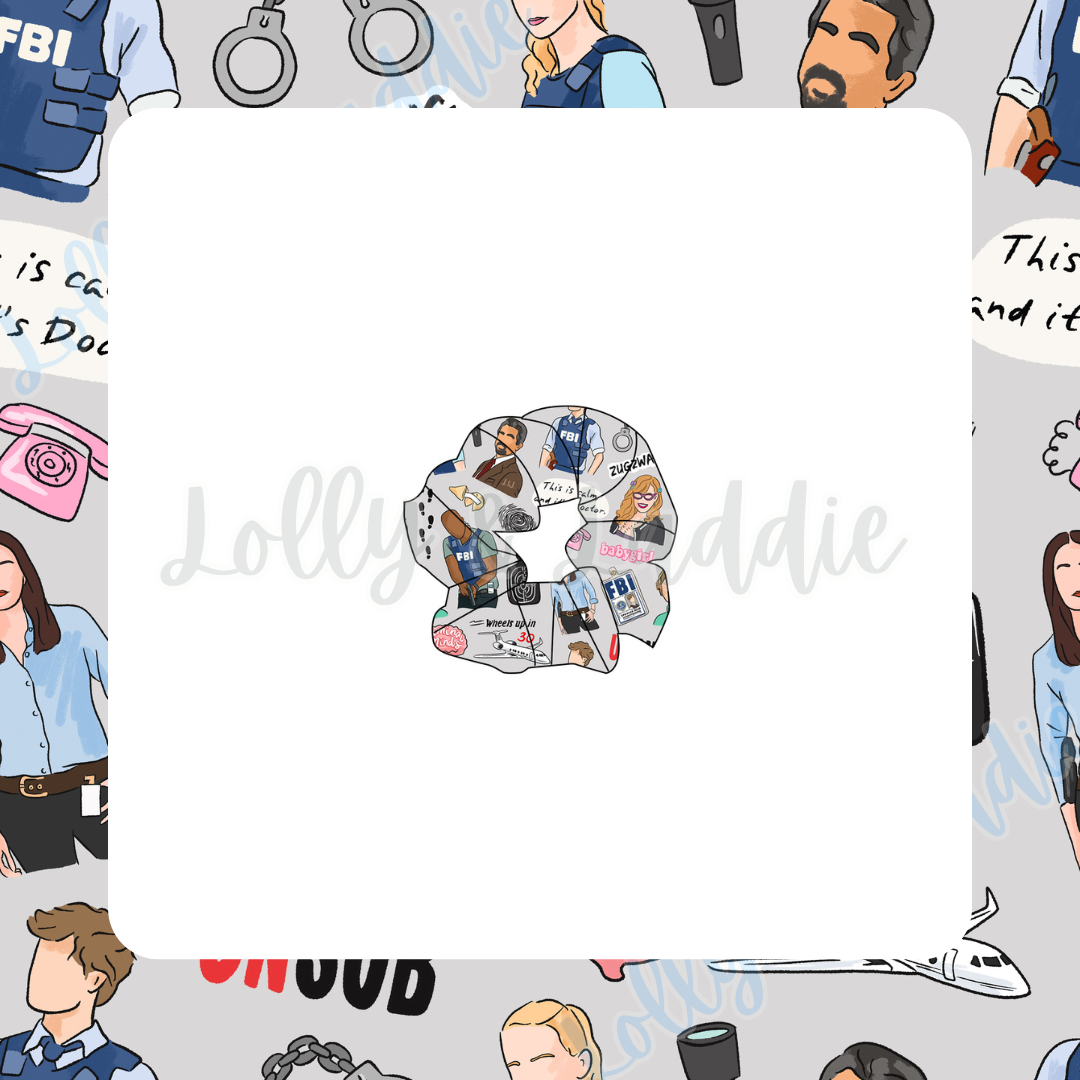 Case Closed - Adult Scrunchie (READY-TO-SHIP)