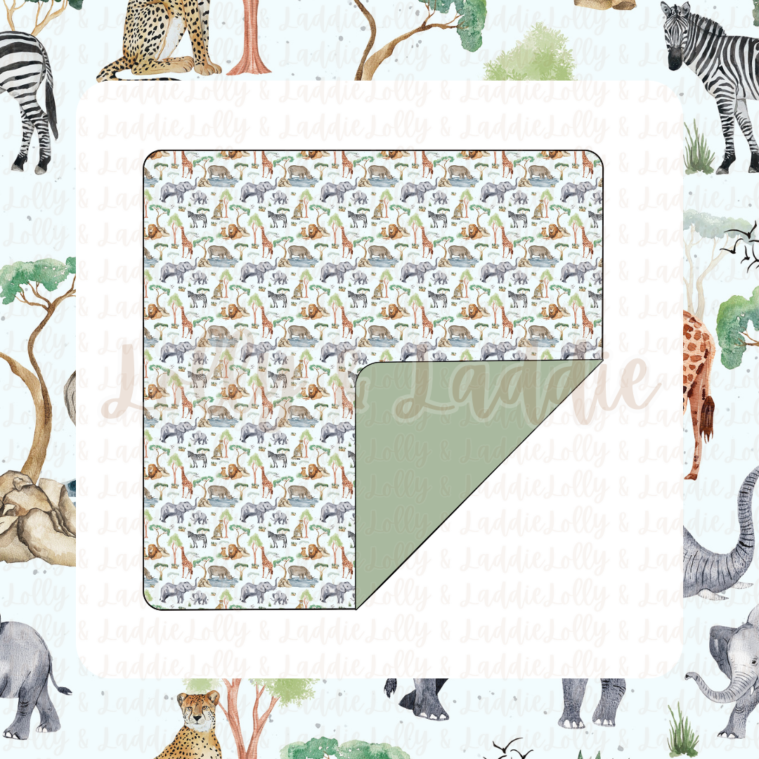 Safari Social - Blanket (READY-TO-SHIP)