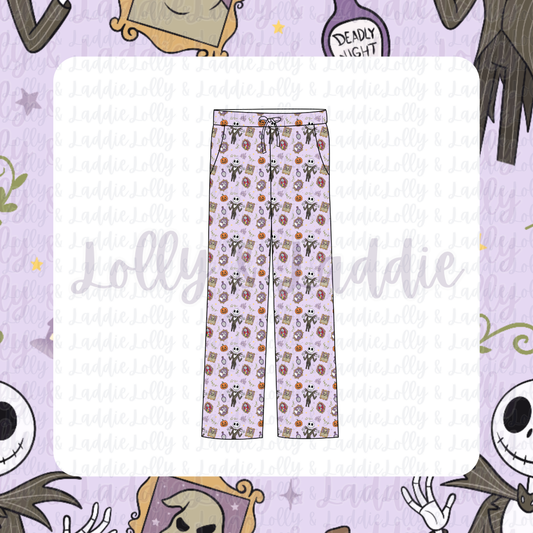 Holly Jolly Haunts - Adult (Lounge Pants) (READY-TO-SHIP)