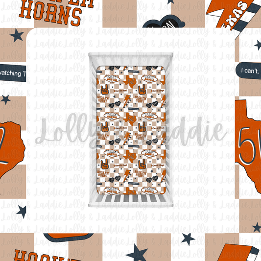 Lone Star Herd - Fitted Sheet (READY-TO-SHIP)