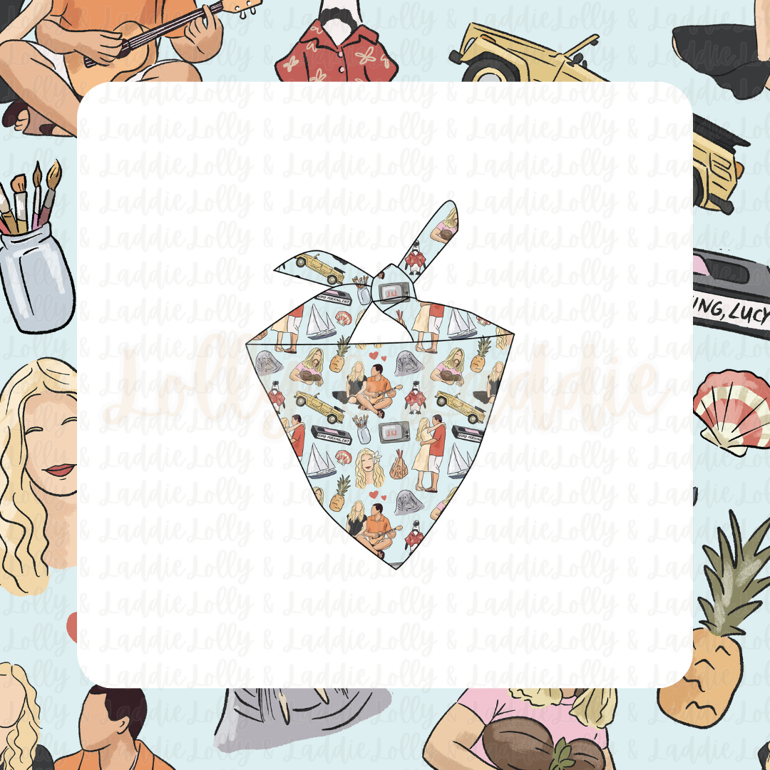 Aloha Again - Pet Bandana (READY-TO-SHIP)