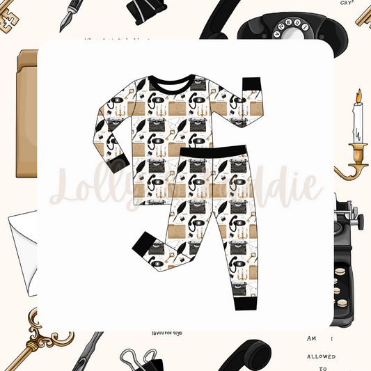 Love & Poetry - Kid (Pant Set) (READY-TO-SHIP)