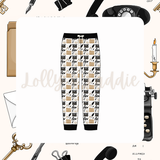 Love & Poetry - Adult (Jogger Pants) (READY-TO-SHIP)