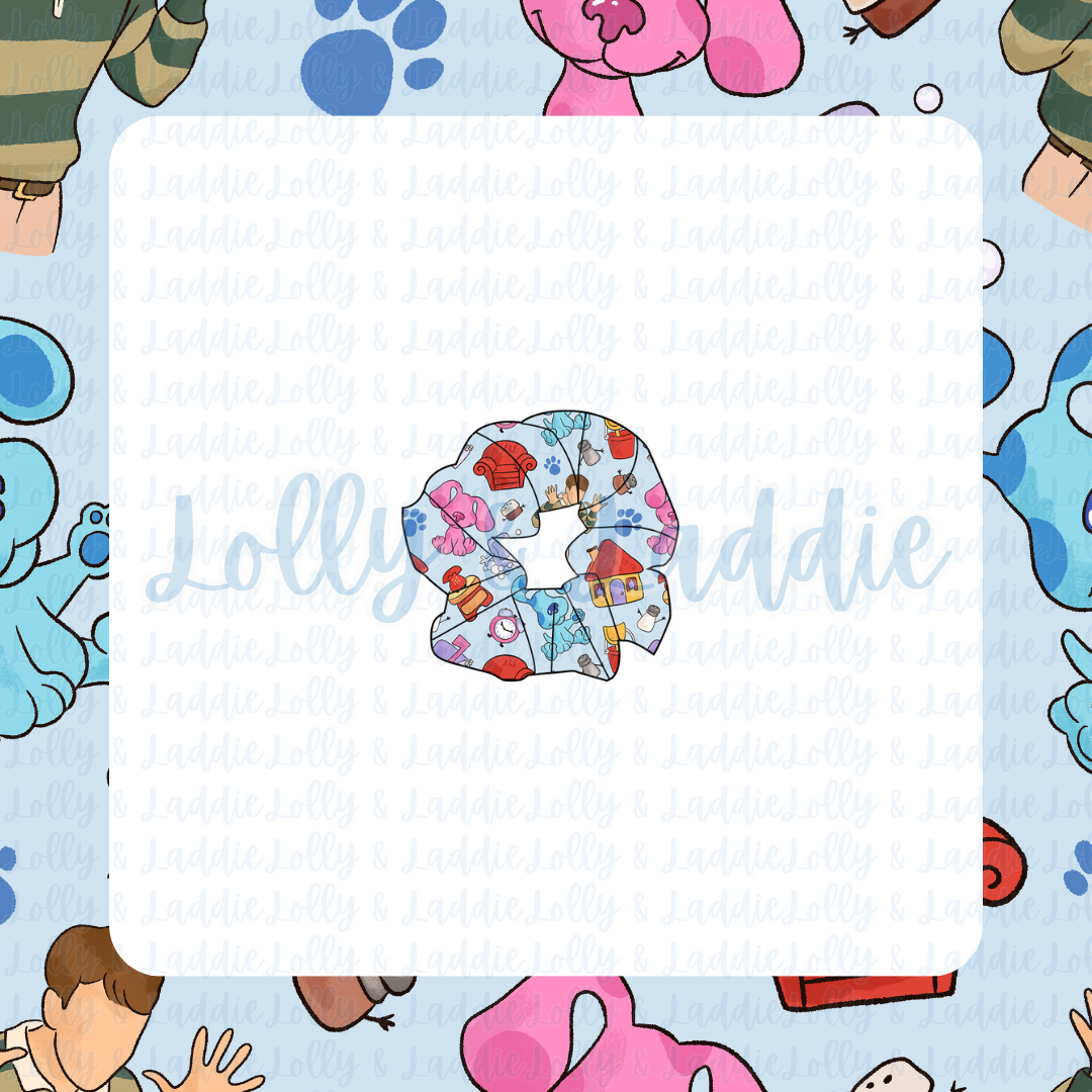 Pawprint Trail - Adult Scrunchie (PRE-ORDER)