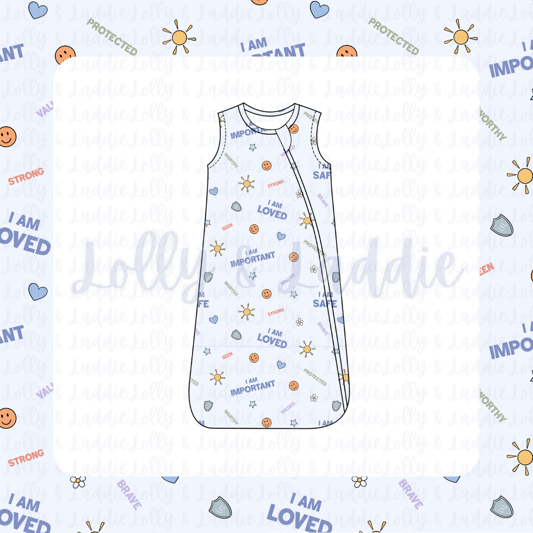 Safe & Loved - Sleep Bag (READY-TO-SHIP)