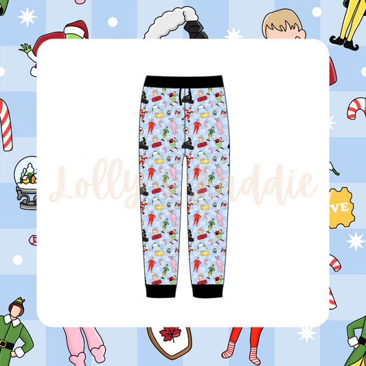 Merry Movie Mashup - Adult (Jogger Pants) (READY-TO-SHIP)