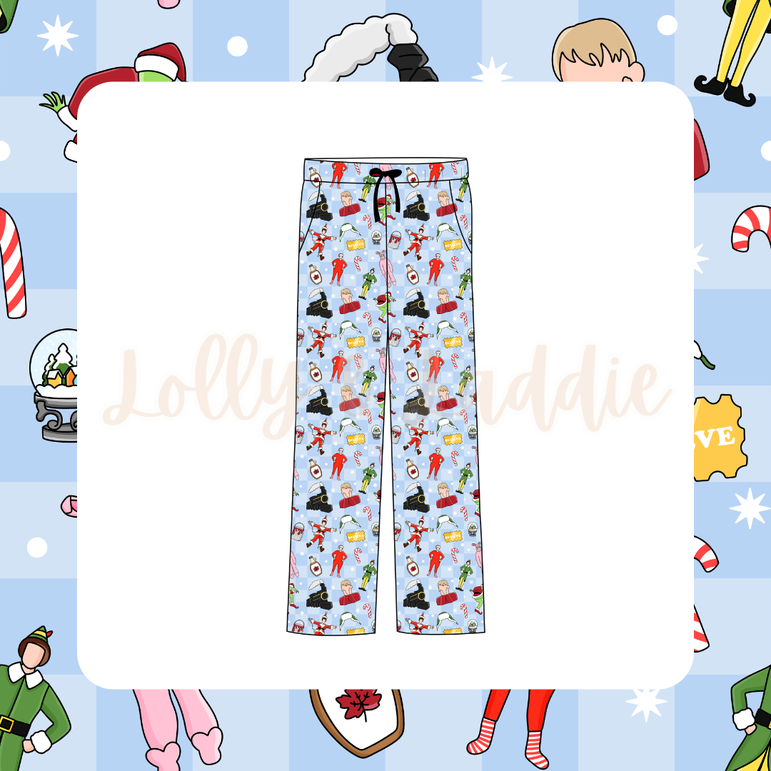 Merry Movie Mashup - Adult (Lounge Pants) (READY-TO-SHIP)