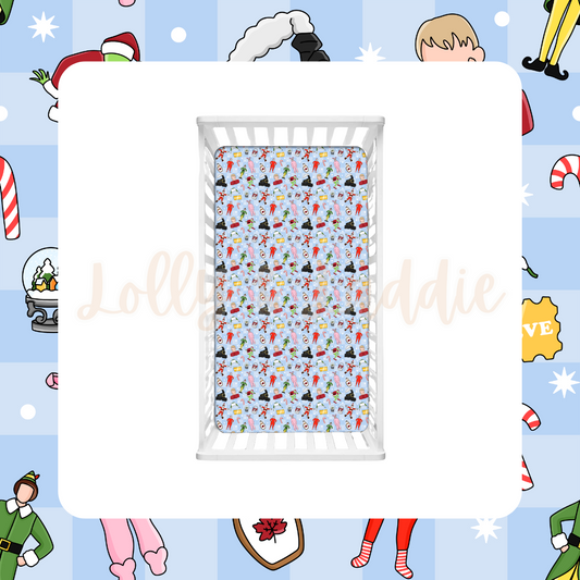 Merry Movie Mashup - Crib/Twin Sheet (READY-TO-SHIP)