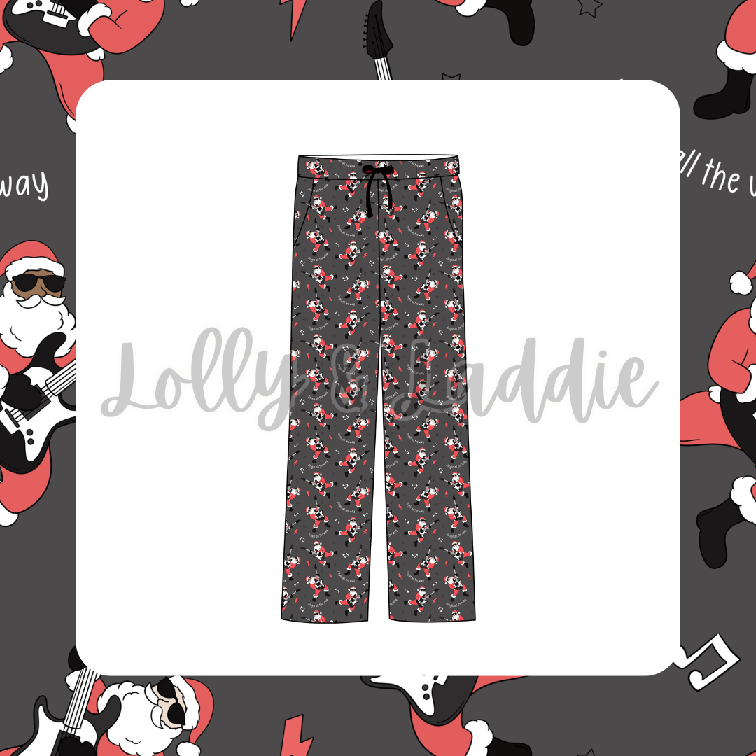 Rockin' Santa - Adult (Lounge Pants) (READY-TO-SHIP)