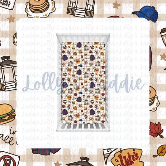 Autumn In The Hollow - Crib Sheet (READY-TO-SHIP)