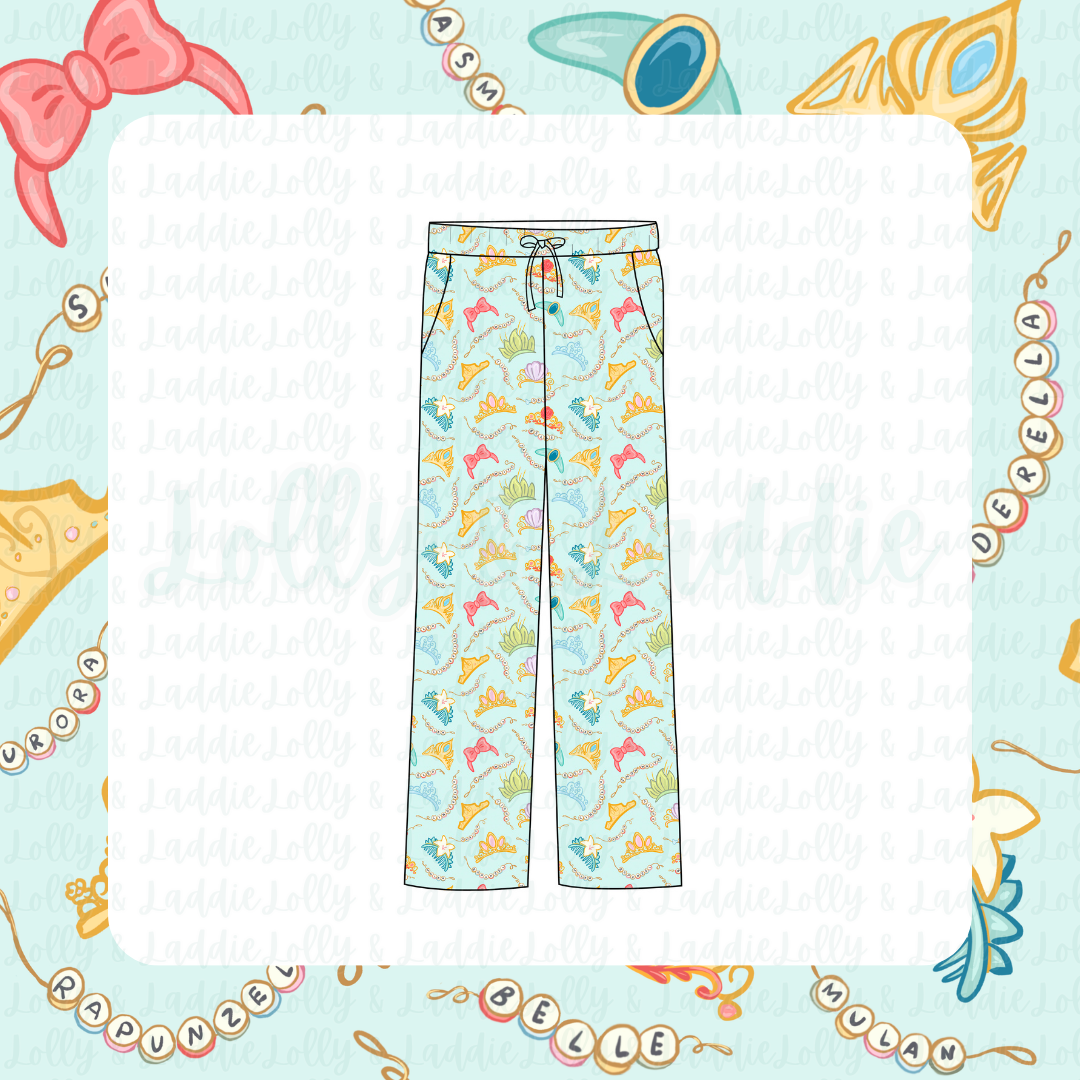 Once Upon A Crown - Adult (Lounge Pants) (READY-TO-SHIP)