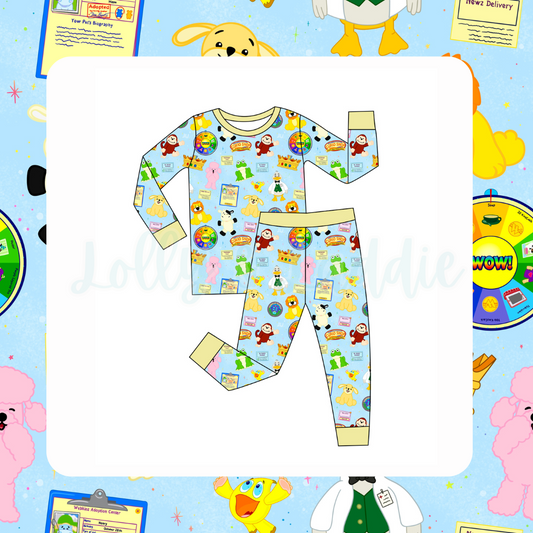 Sleepy Kinz - Kid (Pant Set) (READY-TO-SHIP)