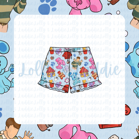 Pawprint Trail - Women's Ruffle Shorts (PRE-ORDER)