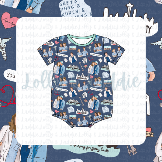 Beautiful Day To Save Lives - T-Shirt Romper (PRE-ORDER)